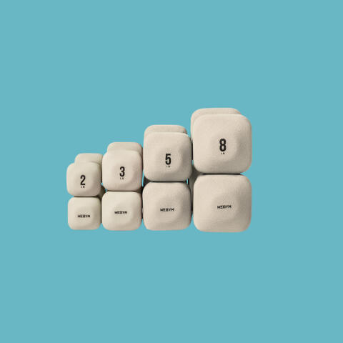 WeGym SafeGrip Square Dumbbells